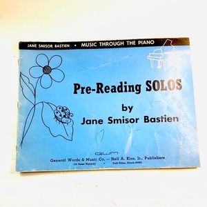 Bastein Pre-Reading Solo Piano Instruction Book
